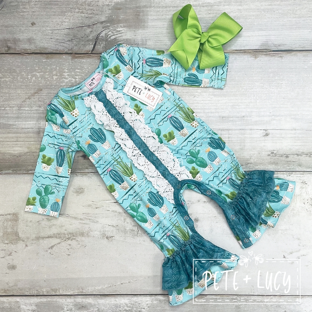 Prickly But Cute Infant Romper